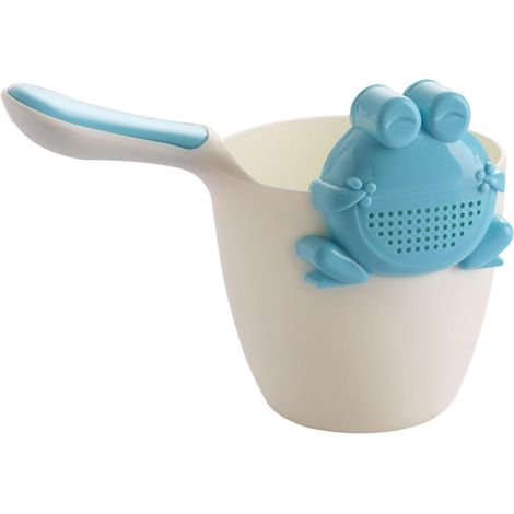 Rinçage de bain - Tasse de douche au design agréable Tasse de shampoing et de lavage de bain pour enfants Outil de rinçage de bain, tasse verseuse de cire pour cheveux pour enfants, cuillère de bain (1/5)