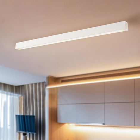 [GEBRAUCHT] B-Ware Nowodvorski Lighting Deckenlampe Straight Deckenleuchte Deckenlicht Weiß 122 Cm (1/2)