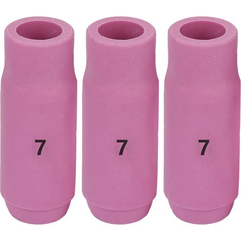 10 Stück Keramik-Düsenbecher 10N50-10N46 4-8 für WP-17/18/26 WIG-Schweißbrenner (10N47 11mm) (1/5)