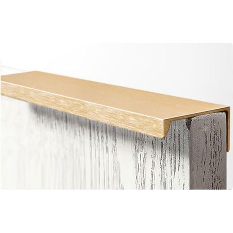 Poignée Invisible - Alliage D'Aluminium - Pour Placard Tiroir Porte De Cuisine - Longueur 200 Mm - Lot De 2 (1/4)