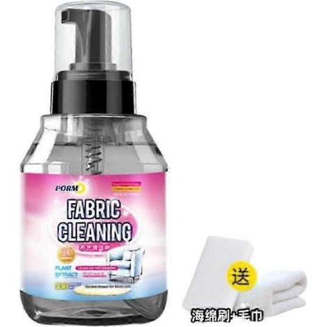 Nettoyant pour canapés en tissu, sans eau et sans lavage, en spray. (1/5)