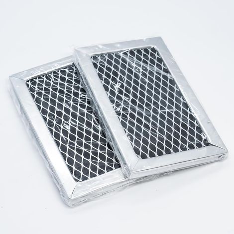 Filtro a Carbone Attivo per Microonde Compatibile Whirlpool W10892387 – 13,3x8cm Assorbimento Odori e Grassi – Alluminio Design Elegante – Ideale per Cucina (1/5)