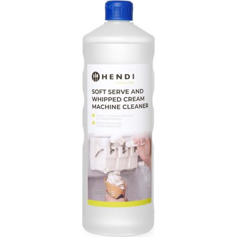 Nettoyant pour machine à crème glacée et chantilly - Lot de 12 - Hendi