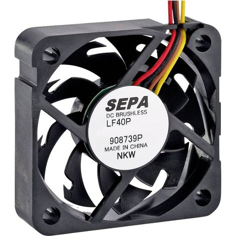 SEPA LF40P12PSE00A Ventilateur axial 12 V 13.8 m³/h (L x l x H) 40 x 40 x 10 mm X257342