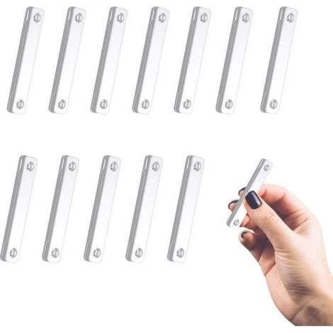Clips Magnétiques - Non spécifié - 12pcs - Installation Simple - Durable - Pour Fenêtres (1/4)