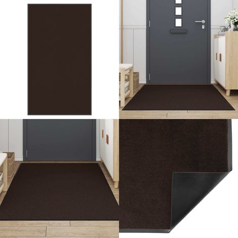 vidaXL Fußmatte Braun 115x200 cm (1/5)