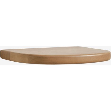 SKLUM 2er-Pack schwebende Nachttische 45x25 cm aus Agathe-Mangoholz              Braun Natur                     