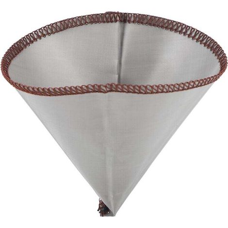 Permanenter Kaffeefilter, Feinfilter aus Edelstahl 304, wiederverwendbarer Filter für den Hausgebrauch (L für 3–4 Tassen) – Crezuo