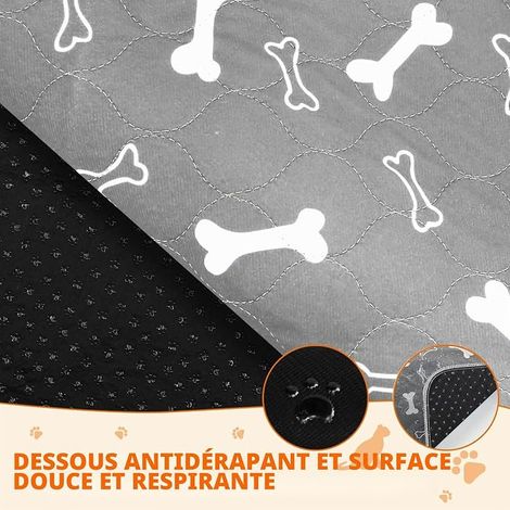 Dog Absorbent Mat, 70 x 100 cm, Washable Dog Mat Dog Mat with Non-Slip Bottom, Potty Training (1/4)