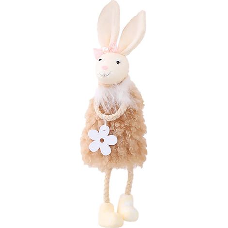 Niedlicher Osterhase als Hängedekoration für Baum und Fenster – bezaubernder Osterschmuck (1/5)