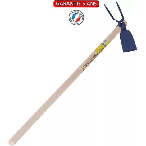 Serfouette 26 padella e forchetta saldata con manico da 130 cm OUTILS PERRIN