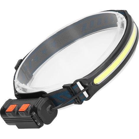 Multifunktionale LED-Stirnlampe mit Induktionsfunktion, 3 Modi, COB-LED, wasserdicht, für den Außenbereich (1/5)