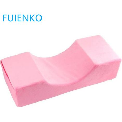 Nackenstützkissen, U-förmiges Wimpernverlängerungskissen, rosa Wimperntransplantations-Make-up-Kissen (1/4)