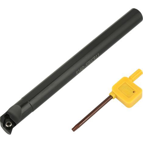 Porte-outil de tournage, support d'insertion de tour en acier rapide pratique pour machines-outils industrielles (1/5)