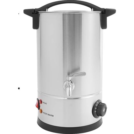 Fondoir à cire, capacité de 8L, chauffage efficace, Argent (1/2)