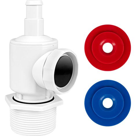 Conector de montaje en pared para aspiradora de piscina Polaris Zodiac 180 280 380, conjunto de conexión rápida de válvula de alivio de presión de manguera para barredora de piscina. (1/5)