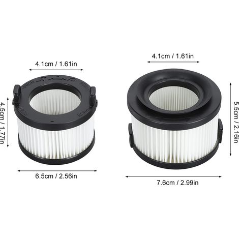 Ortviai Filtres de rechange pour aspirateur sans fil Levoit VortexIQ 40-RF – 1 filtre principal + 2 préfiltres lavables (1/4)
