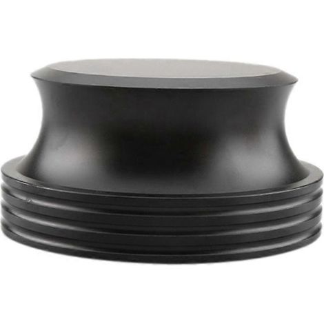 Stabilisateur de disque vinyle LP pour platine, poids pour disque, métal noir (1/5)
