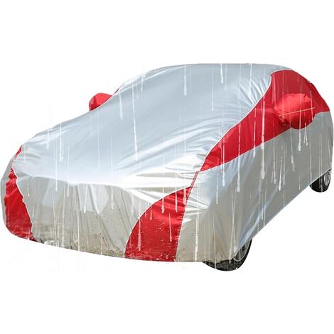 Imperméable toute l'année - Housse de protection solaire épaisse et durable - Anti-poussière - Pour l'été, l'hiver, le soleil, le vent, la voiture, les véhicules, l'intérieur, l'extérieur, le garage (1/5)