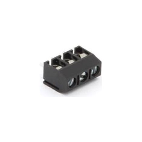 BORNIER A VIS BAS PROFIL . 3 POLES. AU PAS DE 5mm SCREW03BL RI1268 (1/2)