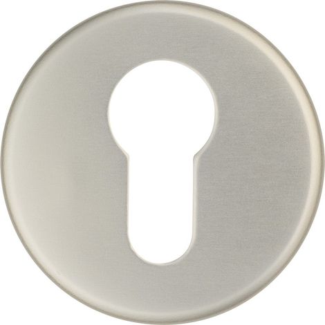 Rosace de protection pour serrure de porte en bois Argent nickelé 11 mm (1/5)