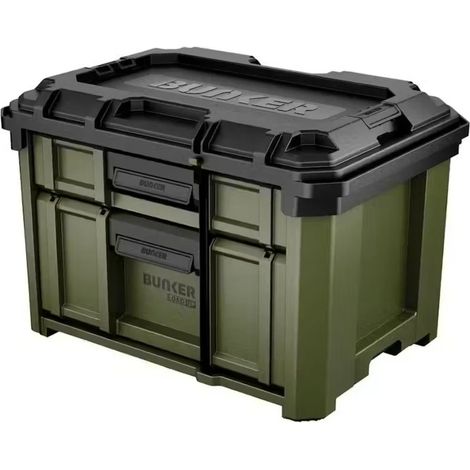 Bunker 29436 Load-Up Stacking 2 Drawer Tool Box 570mm