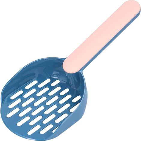 Pelle à litière pour chat, design à large ouverture pour un filtrage et une ramassage faciles, avec tamis parfaitement espacé pour éliminer les déchets, pour le nettoyage des petits bacs à litière (1/5)
