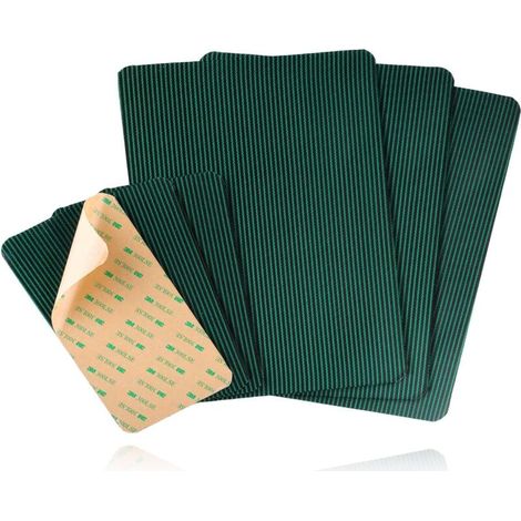 toppe per copertura piscina (3 pezzi da 10x20 cm e 3 pezzi da 20x30 cm, kit di riparazione autoadesivo per copertura di sicurezza piscina, toppe adesive in rete verde adatte alle piscine)
