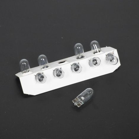 Ampoule Flosser pour moto 12V 3W / W2W W2.1x9.5d par 10 Neuf