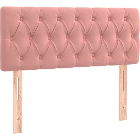 Maison Exclusive - Testiera Rosa 90x7x78/88 cm in Tessuto