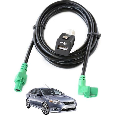 Câble d'alimentation USB pour voiture (compatible E60, E81, E70, E90, F12, F30, F10) (1/4)