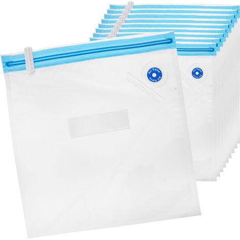 Bolsas de vacío para alimentos de 26x28 cm, 10 unidades.