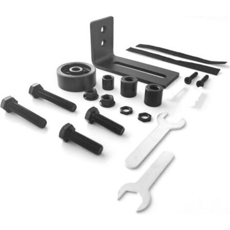 Floor guide for sliding doors, 8-in-1 floor guide for barn doors, adjustable roller floor guide for sliding doors MUMU (1/4)