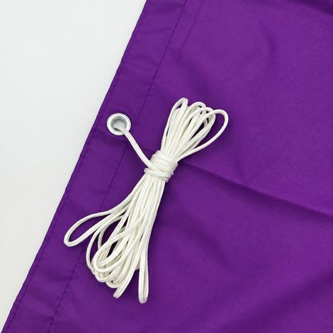 Toile d'ombrage auvent ondulé violet sur mesure Oxford 98% 14 15 × 10 × 5 cm 250 g – Livraison gratuite (1/5)