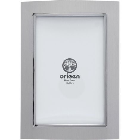Signes Grimalt Fotorahmen, rechteckige silberne Rahmen, 18 x 13 x 3 cm
