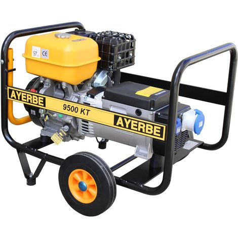 AYERBE - 5430070 - Groupe électrogène Kiotsu MN 9,5 kVA / 7 kW démarrage électrique pratique