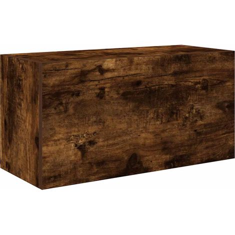Maison Exclusive - Bad-Wandschrank Räuchereiche 60x25x30 cm Holzw