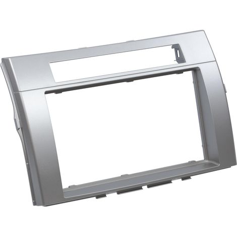 Support Autoradio 2Din compatible avec Toyota Corolla verso 04-09 - Argent