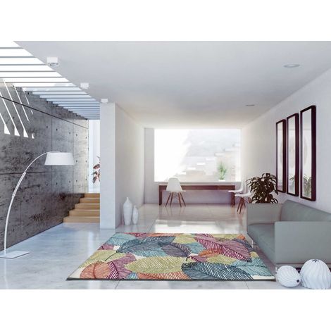 ATTICGO Tapis floral VIVA 30 Multicolore 160x230 cm (1/4)