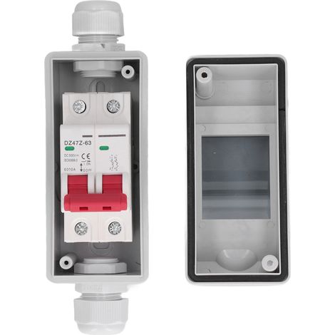 Interrupteur DC 500V 63A IP65 pour Systèmes Solaires Photovoltaïques (1/5)