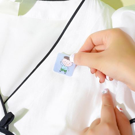 10 Mückenschutz-Etiketten für Kinder – 360 natürliche Mückenschutzpflaster mit Citronellaöl – Ideal für drinnen und draußen (1/5)