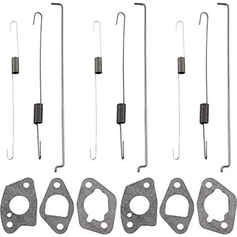 Satz mit 3 Drehzahlregler-Kits inklusive Rückholfeder für Honda GX120, GX140, GX160, GX200, Lifan 168f 5,5 PS und 6,5 PS Motoren sowie chinesische Generatoren (1/5)