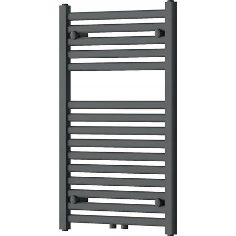 Radiador secatoallas eléctrico 381W 80x50x3cm, Negro (1/4)