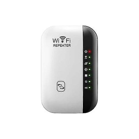 Ecleanfy - Répéteur Wi-Fi, amplificateur de signal et récepteur Internet sans fil longue portée - Blanc (1/5)