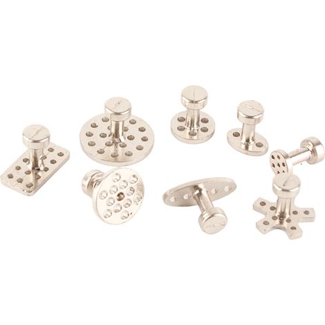Kit de 8 pièces extracteur métallique pour bosselures, outil de réparation automobile et jardin (1/5)