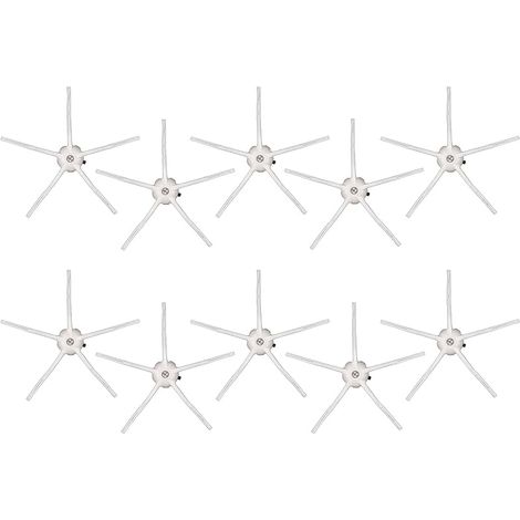 (10 pièces) Pièces de rechange pour brosses latérales Roborock S7 Series S7 S7+ S7 MAXV Ultra Q7 Max Q7 Max+ S8 Pro Ultra S8 S8+ Q (1/5)
