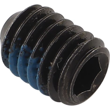 FSB Gewindestift 03 0450, M 6 x 8 mm, Edelstahl schwarz (1/2)