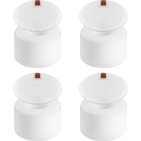 Pack de 4 filtros de repuesto para aspiradora Shark Hoover Lift Away NZ801UK para NZ801ukt, NV680, NV681, NV682, UV810, NV801, N803, AZ910