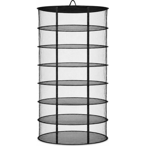 filet de séchage 55 cm 8 Etagen Trocknungsnetz séchage des herbes Pflanzentrocknung (1/5)
