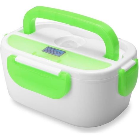 Boîte Repas Electrique 1.05 L 40W 220V Déjeuner Chauffe Maintien Frais Vert (1/4)
